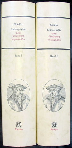 Sebastian Munster Reproduction 2 vol of Cosmographia