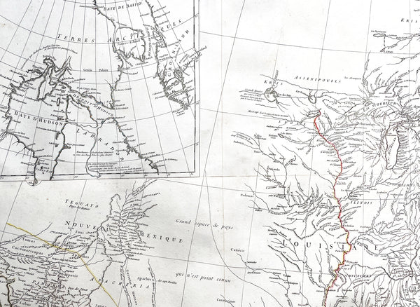 フランスアンティーク　MAP Amazon｜1758 地図 | 世界地図 フランス地図 | 歴史的