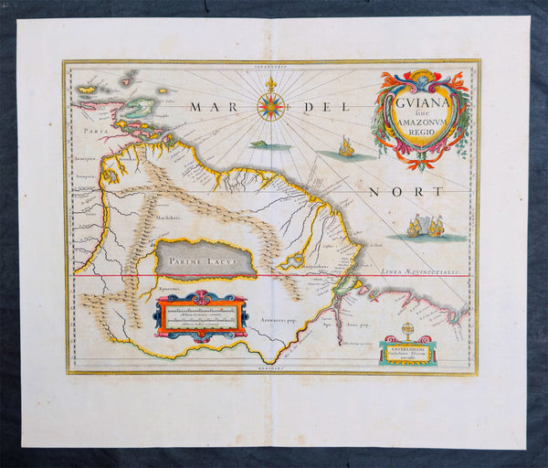 1662 Blaeu & Barlaeus Complete Set of 13 x  Antique Maps of South America