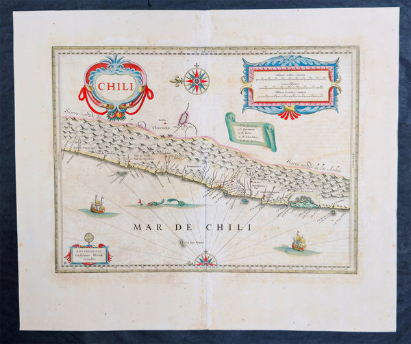 1662 Blaeu & Barlaeus Complete Set of 13 x  Antique Maps of South America