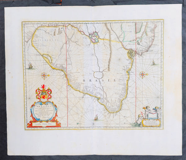 1662 Blaeu & Barlaeus Complete Set of 13 x  Antique Maps of South America