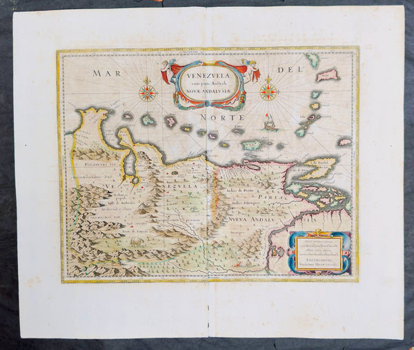 1662 Blaeu & Barlaeus Complete Set of 13 x  Antique Maps of South America