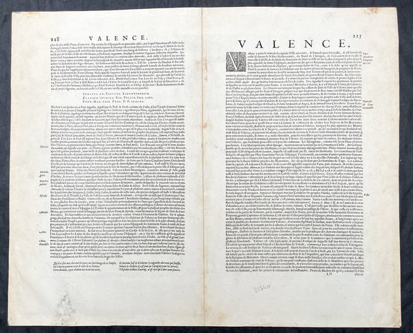 1628 Henricus Hondius Antique Map of the Basque Region of Spain