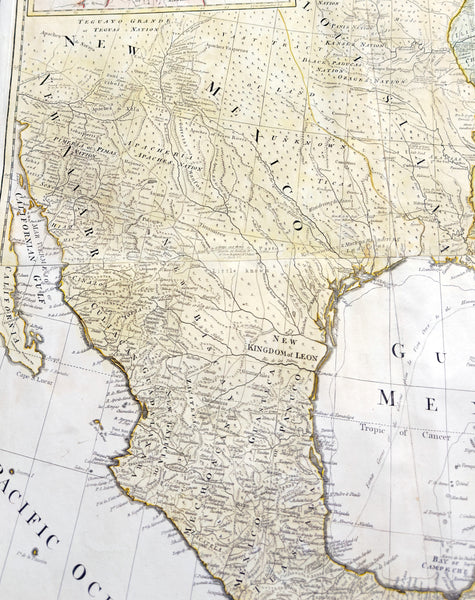 1786 (1794) Thomas Pownall & Sayer Large Revolutionary War Map North America