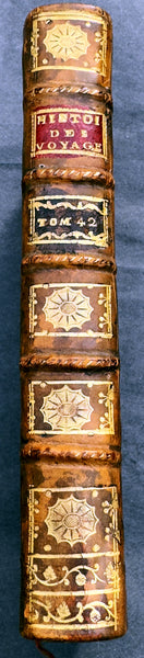 1753 Diderot & Bellin Antique Atlas History of Early Voyages to Australia w/ Map