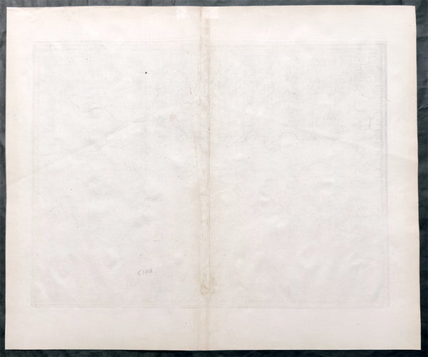 1695 Gerard Mercator Antique Ptolemy Map of India & Subcontinent