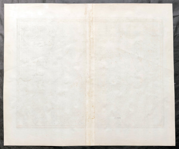 1695 Gerard Mercator Antique Ptolemy Map of Caspian Sea Kazakhstan to Iran