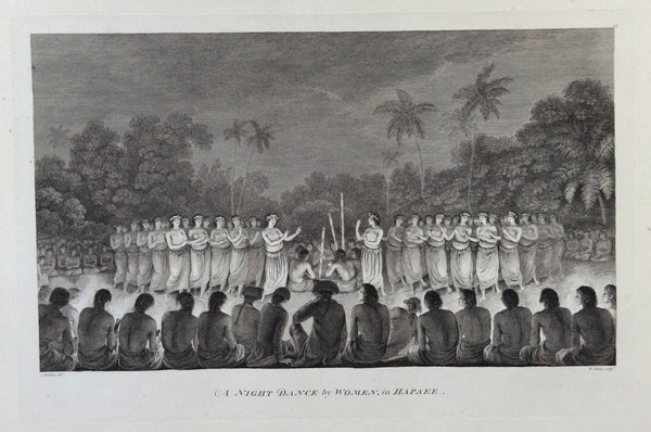 1784 Capt. Cook 17 x First Edition Antique Prints of The South Pacific - Cook Is. to Society Is. in 1777