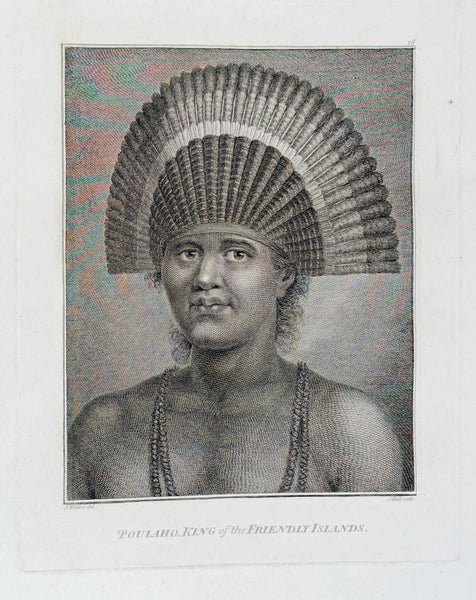 1784 Capt. Cook 17 x First Edition Antique Prints of The South Pacific - Cook Is. to Society Is. in 1777