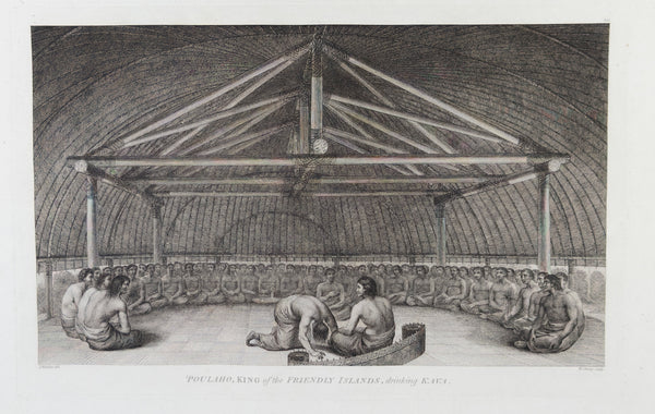1784 Capt. Cook 17 x First Edition Antique Prints of The South Pacific - Cook Is. to Society Is. in 1777