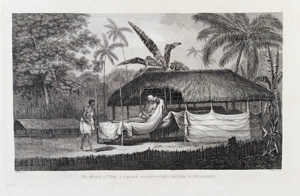 1784 Capt. Cook 17 x First Edition Antique Prints of The South Pacific - Cook Is. to Society Is. in 1777