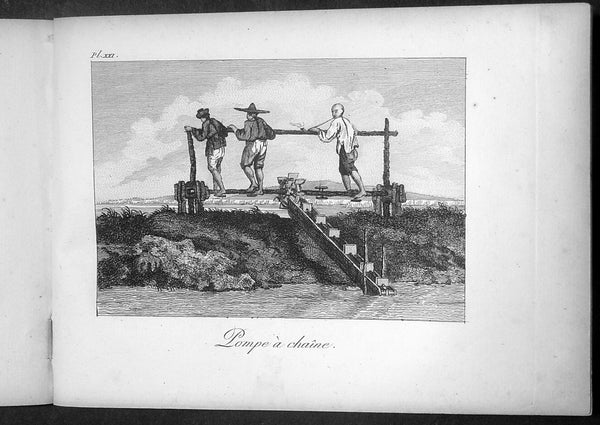 1817 John Barrow Original Antique Atlas of Travels in China in 1797 - 21 Prints