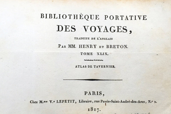 Copy of 1817 Tavernier & Lepetit Antique Atlas of Turkey Persia Vietnam, Asia - 22 Prints