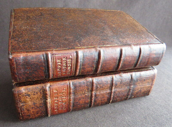 1723 William Dampier 2 Volumes of World Voyages to America Australia Asia - 20 x Maps & Plates
