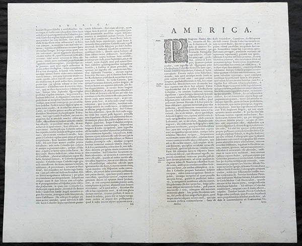 1662 Joan Blaeu Antique Map of the New World, America - Magnificent