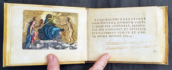 1595 Abraham Ortelius Antique Epitome Atlas with 106 Maps - Rare, Unique & Beautiful