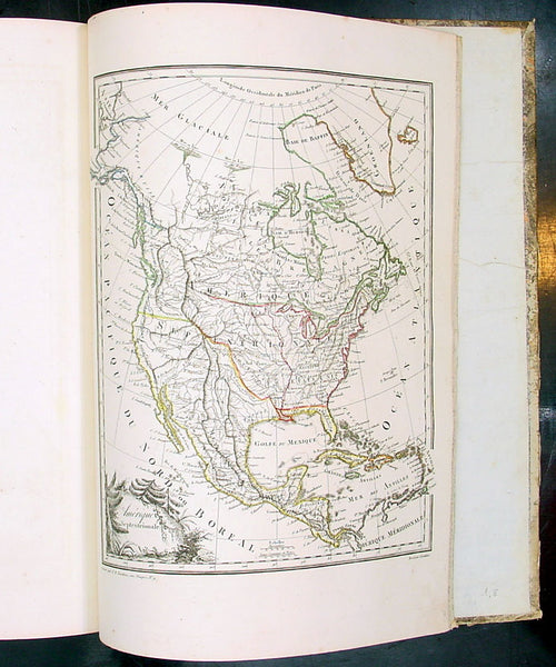 1812 Conrad Malte Brun Large Quatro Antique World Atlas with 75 Maps