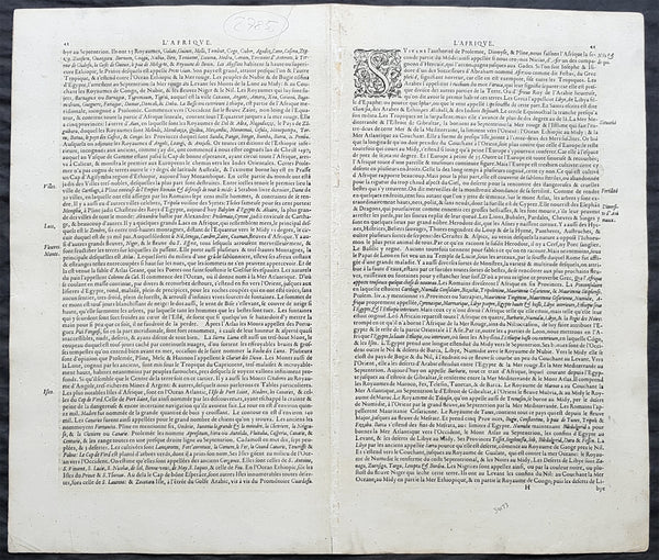 1613 Gerard Mercator Large Antique Map of Africa - Africa Ex Magna