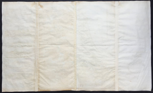 1720 Herman Moll Large Antique Map of The Netherlands - Holland, VII Provinces