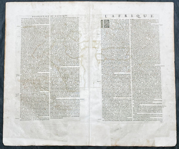 1630-31 Hondius Antique World & Four Continental Maps America Africa Asia & Europe