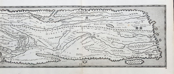 1598 J Moretus & A Ortelius 1st Edition of The Peutinger Tables, Ancient Roman Empire Maps x 4