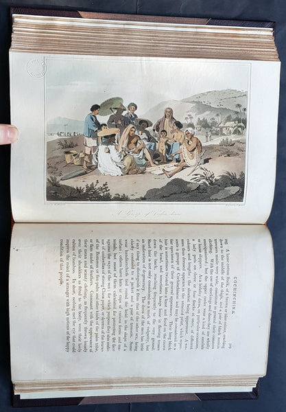 1806 John Barrow Antique Atlas Travel Book to Vietnam via Brazil & South Africa