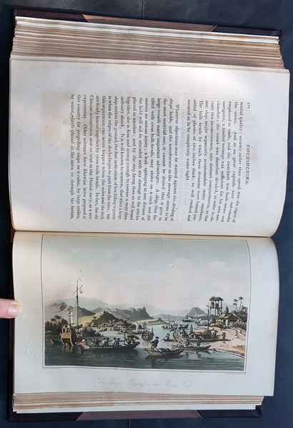 1806 John Barrow Antique Atlas Travel Book to Vietnam via Brazil & South Africa