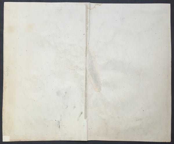 1784 Homann Large Antique Map of The Newly Formed United States of America