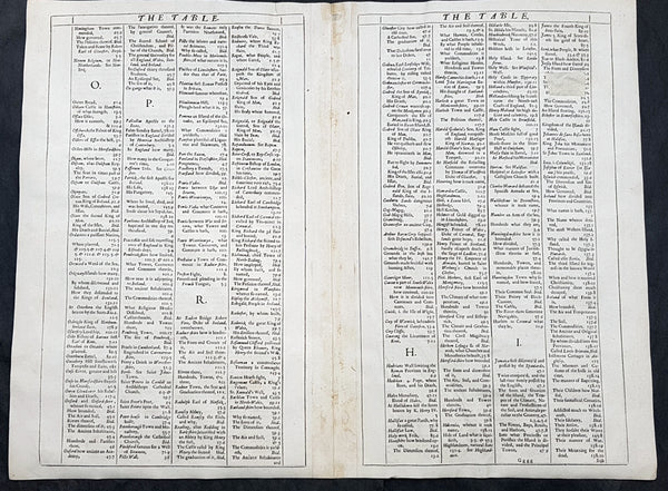 1610 John Speed Antique Map of The English County of Cambridgeshire
