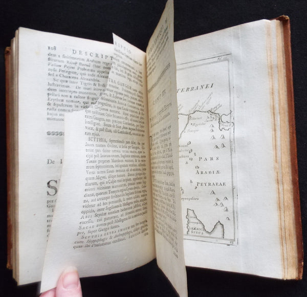 1786 Chris. Cellarius Old, Antique Atlas Geographia - w/ 27 Maps and Armillary