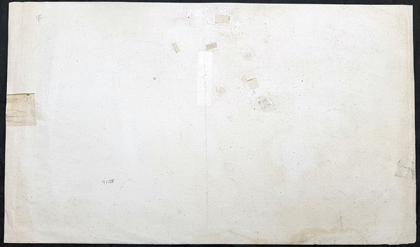 1772 John Boydell Antique Print of Moat Island Eight Views of Windsor Great Park