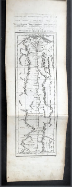 1817 Capt. Frederick L Norden Antique Atlas of Egypt & Nubia - 1 Map & 22 Prints