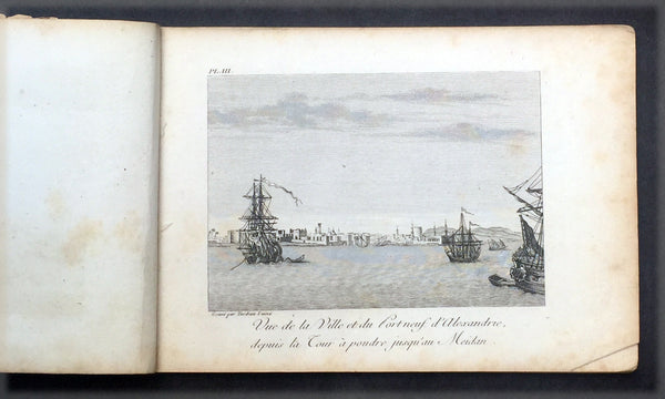 1817 Capt. Frederick L Norden Antique Atlas of Egypt & Nubia - 1 Map & 22 Prints