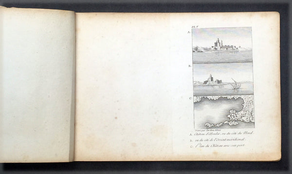 1817 Capt. Frederick L Norden Antique Atlas of Egypt & Nubia - 1 Map & 22 Prints