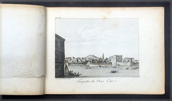 1817 Capt. Frederick L Norden Antique Atlas of Egypt & Nubia - 1 Map & 22 Prints