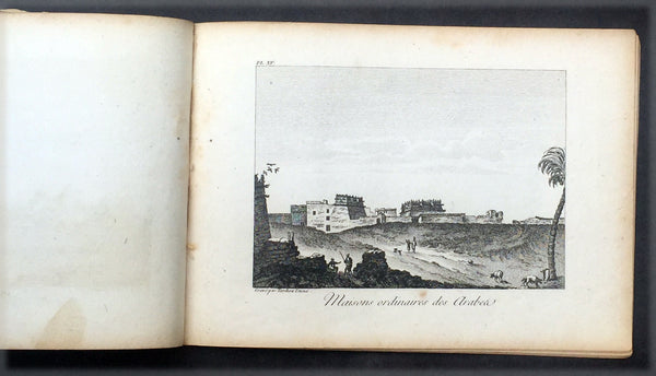 1817 Capt. Frederick L Norden Antique Atlas of Egypt & Nubia - 1 Map & 22 Prints