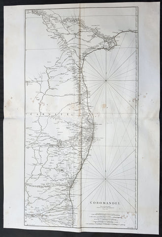 1752 D Anville Large Antique Map of Louisiana, New Orleans, Gulf Coast,  America