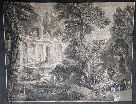 1750 Robert De Vaugondy Large Antique Map of Colonial North America, 1st Edition