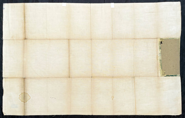 1879 Lorenz Large Antique Map Coal Seams Schuylkill County, Pennsylvania Reading