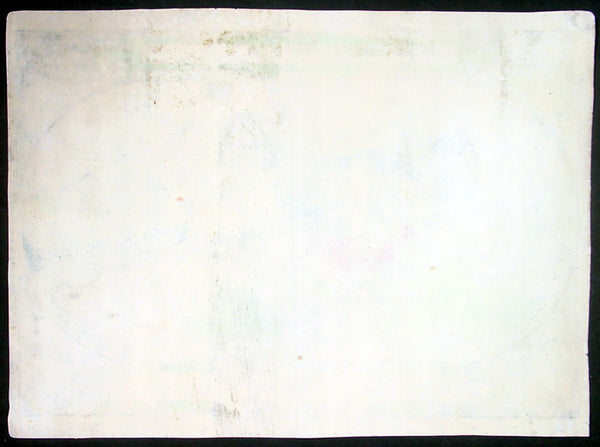 1588 Abraham Ortelius Antique Oval World Map - Rarest Edition, Ort 2:3